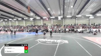 62 lbs Consolation - Presley French, Stout Wrestling Academy vs Zeryn Gomez, Valley Bad Boys