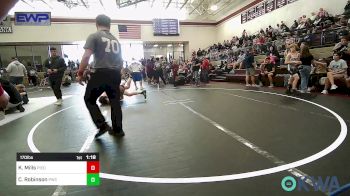 170 lbs Rr Rnd 1 - Kolyn Mills, Piedmont vs Carter Robinson, Pawnee Wrestling Club