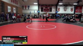 120 lbs Cons. Round 1 - Kael Cook, Notre Dame, Burlington vs Brendan Kelly, Liberty (Wentzville)