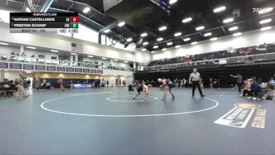 165 lbs Quarterfinal - Preston Scharf, Cuesta College vs Nathan Castellanos, Cerritos College