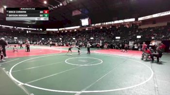 100 lbs Cons. Round 1 - Bryson Berger, OHCA vs Brice Christin, AND1