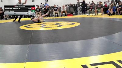 65 lbs Round 1 (6 Team) - Spencer Mattson, CT Whale vs Hank Blair, CP Wrestling Academy