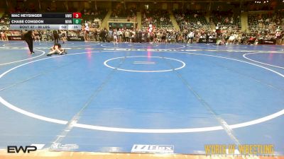 88 lbs Consolation - Mac Heysinger, Immortal Athletics WC vs Chase Congdon, Nova Wrestling Club