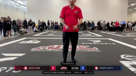 Ryder Lovett vs Matis Dubé 2025 ADCC Niagara Open