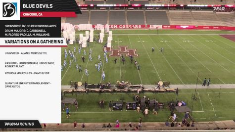 Blue Devils "VARIATIONS ON A GATHERING" at 2025 DCI Houston