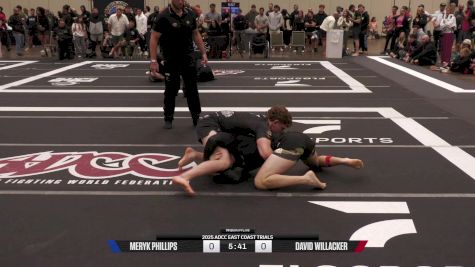 David Willacker vs Meryk Phillips 2025 ADCC East Coast Trials