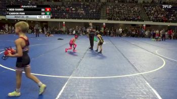 55 lbs Cons. Round 2 - Reid Rambo, Storm Wrestling Academy vs Carson Finn, Bemidji