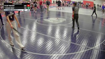 106 lbs Cons. Round 6 - Logan Wray, Tahoma vs Tyler Vincent, Camas