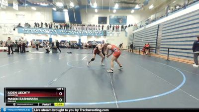 182 lbs Cons. Round 5 - Mason Rasmussen, Owyhee vs Aiden Liechty, Evanston