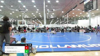 102 lbs Quarterfinal - Nathan Schuman, Mat Assassins vs Vince VonBernewitz, Team Diamond Fish