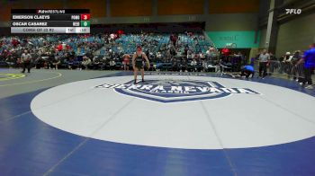 190 lbs Consi Of 32 #2 - Emerson Claeys, Pomona vs OSCAR CASAREZ, Reed
