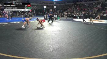 106 lbs Round Of 32 - Niko Selianitis, El Camino (CC) vs Anthony Garza, Clovis (CS)