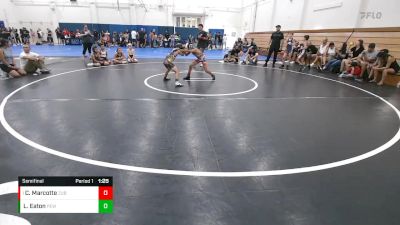 75 lbs Semifinal - Cael Marcotte, SoCal Grappling vs Landon Eaton, Pacific Edge WC