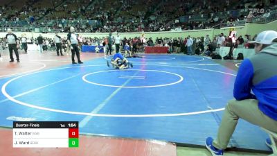 87 lbs Quarterfinal - Ty Walter, Bixby vs Jackson Ward, Berryhill Public Schools