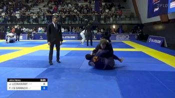 JANNIS LEONHARDT vs FRANCIS I O DAMACHI 2024 European Jiu-Jitsu IBJJF Championship