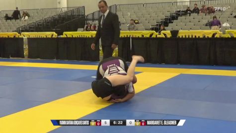 Margaret E. Gleasner vs Yasmim Santana Gonçalves Santos 2024 World IBJJF Jiu-Jitsu No-Gi Championship