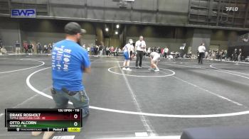 115 lbs Cons. Round 2 - Drake Rosholt, Tuttle Wrestling Club vs Otto Alcorn, Winfield