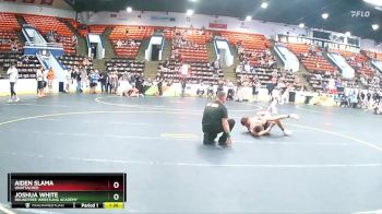 125 lbs Cons. Round 3 - Aiden Slama, Unattached vs Joshua White, Roundtree Wrestling Academy