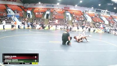 125 lbs Cons. Round 3 - Aiden Slama, Unattached vs Joshua White, Roundtree Wrestling Academy