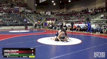 5A 215 lbs Cons. Round 1 - Oscar Alvarado, Van Buren vs Jaxon Carleson, Little Rock Christian