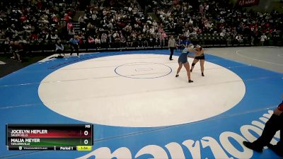 5A 190 lbs 3rd Place Match - Jocelyn Hepler, Salem Hills vs Malia Meyer, Taylorsville