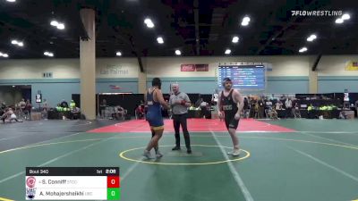 235 lbs Round Of 32 - Shawn Conniff, Springfield Tech vs Ali Mohajersheikhi, Bristish Columbia