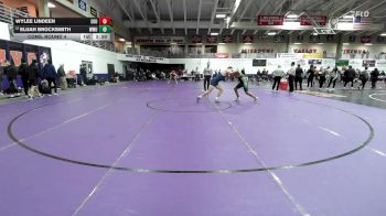 174 lbs Cons. Round 4 - Wylee Lindeen, Eastern Oregon University (OR) vs Elijah Brocksmith, William Woods University