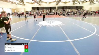 60-B lbs Consi Of 8 #1 - Seamus Healey, Yale Street vs Allen Boland, Orchard South WC