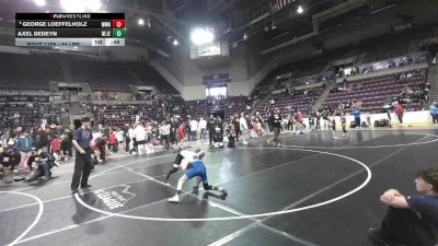 84 lbs Semis - George Loeffelholz, Moen Wrestling Academy vs Axel DeDeyn, New Jersey