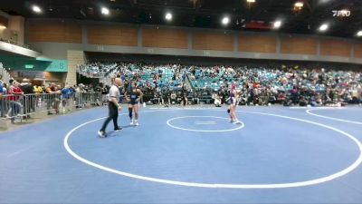 110 lbs Cons. Round 4 - Abigail Irish, Mazama vs Victoria Armendariz, Yerington