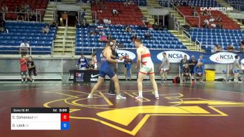 170 lbs Cons 16 #1 - Coy Cohenour, Montana vs David Leck, Kansas