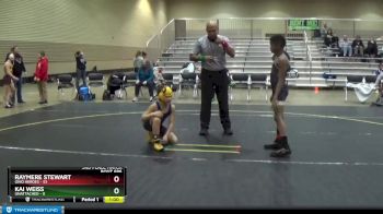 82 lbs 3rd Place Match - Raymere Stewart, Ohio Heroes vs Kai Weiss, Unattached