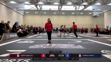 Avery Manicat vs Danika Rayan 2024 ADCC Niagara Open