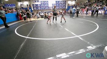 43 lbs Semifinal - Rhett Pitts, Cowboy Wrestling Club vs Rhiller Ellison, El Reno Wrestling Club