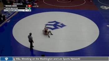 157 lbs Cons. Round 2 - Lucas Ibacache, McDaniel College vs Michael Beers, Elizabethtown College