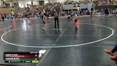 80 lbs Quarterfinal - Charles Blass, Spartan Wrestling Club vs Jaxon Flood, Higher Calling Wrestling Club