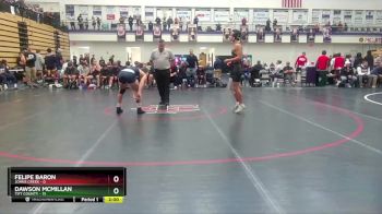 157 lbs Quarters & 1st Wb (16 Team) - Felipe Baron, Johns Creek vs Dawson McMillan, Tift County