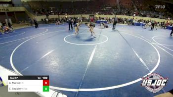 110 lbs Round Of 16 - Addison Morse, F-5 Grappling vs Emily Beckley, Team Tulsa Wrestling Club