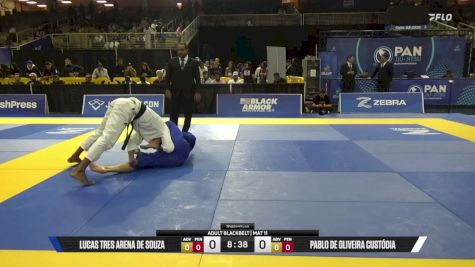 Pablo De Oliveira Custódia vs Lucas Tres Arena De Souza 2026 Pan Jiu Jitsu IBJJF Championship