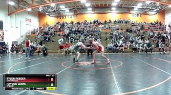 126 lbs Round 3 - Tyler Reeder, Loudonville vs HAYDEN LEWIS, Madison