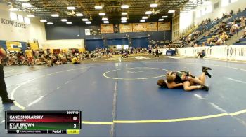 132 lbs Semis & Wb (16 Team) - Cane Smolarsky, Greasers vs Kyle Brown, Black Hive