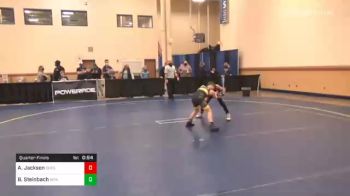 75 lbs Quarterfinal - Arian Jackson, Quest W.C. vs Brayden Steinbach, WPA Spartans
