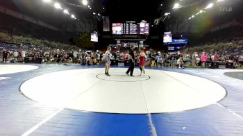 160 lbs Cons 32 #2 - Jude Randall, Oklahoma vs Jacob Blandford, Idaho