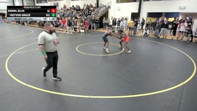 141 lbs Champ. Round 2 - Khyvon Grace, West Liberty vs Daniel Ellis, Georgetown (KY)