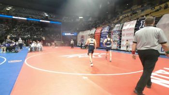 120 Class 4 lbs Cons. Round 1 - Lucas Allen, Joplin vs Finn Wilson, Battle
