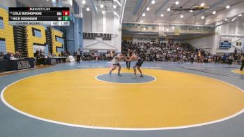 175 lbs Champ. Round 1 - Cole Buonopane, Delaware Military Academy vs Nick Eddinger, Middletown