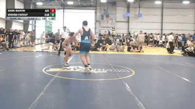195 lbs Rr Rnd 1 - Gabe Martin, Superior Elite - HSB vs Steven Fatout, Claw & Conquer - HSB