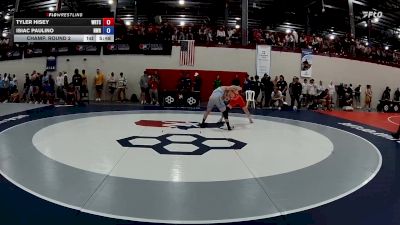 57 kg Champ. Round 2 - Tyler Hisey, Warrior Regional Training Center vs Isiac Paulino, Noke Wrestling RTC