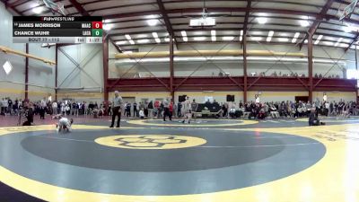 113 lbs Champ. Round 2 - Chance Wuhr, Lake Catholic vs James Morrison, Marmion Academy