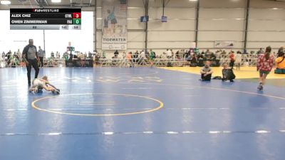 60 lbs Round 5 - 4:00pm Saturday - Owen Zimmerman, PA Gold vs Alex Chiz, CTWHALE